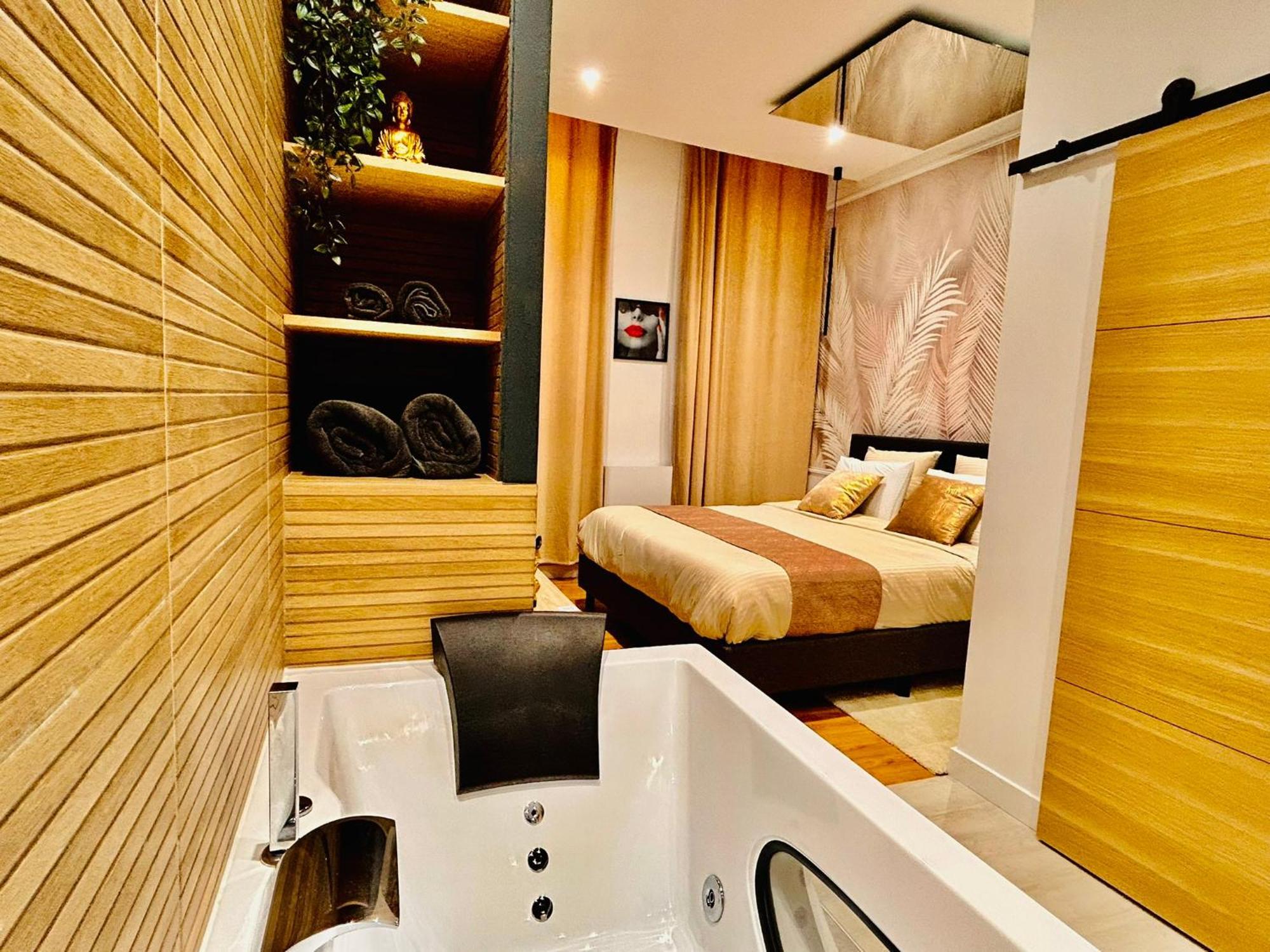 Suite Cosy Jacuzzi Troyes - Secrets D'Ana מראה חיצוני תמונה